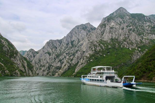 alpin komani lake ferry