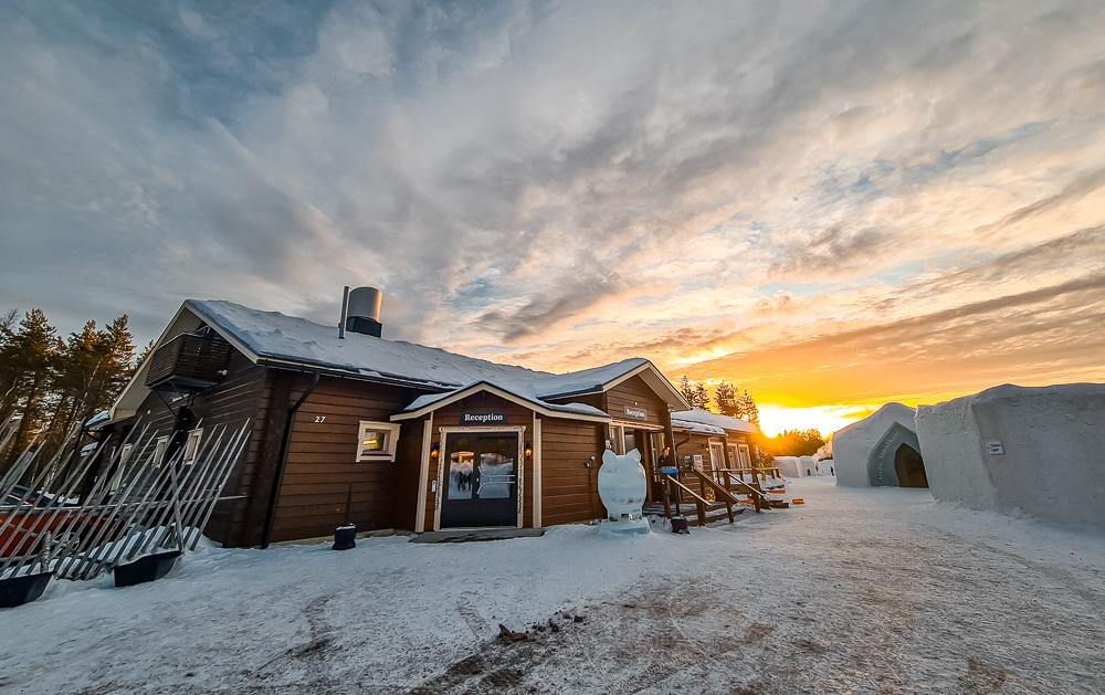 Arctic SnowHotel and Glass Igloos Reception