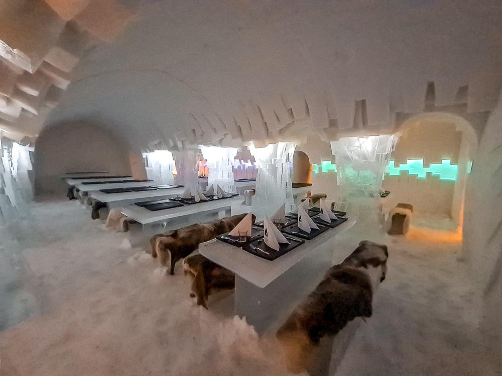 Arctic SnowHotel Ice Restaurant 2