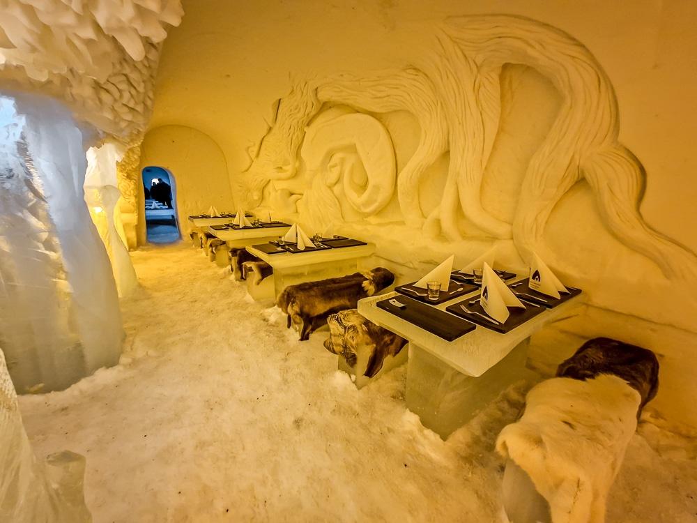 Arctic SnowHotel Ice Restaurant 1