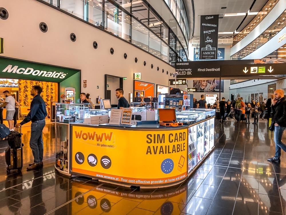 austria sim card vienna airport 2