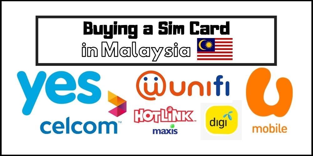 buying a prepaid SIM card in Malaysia