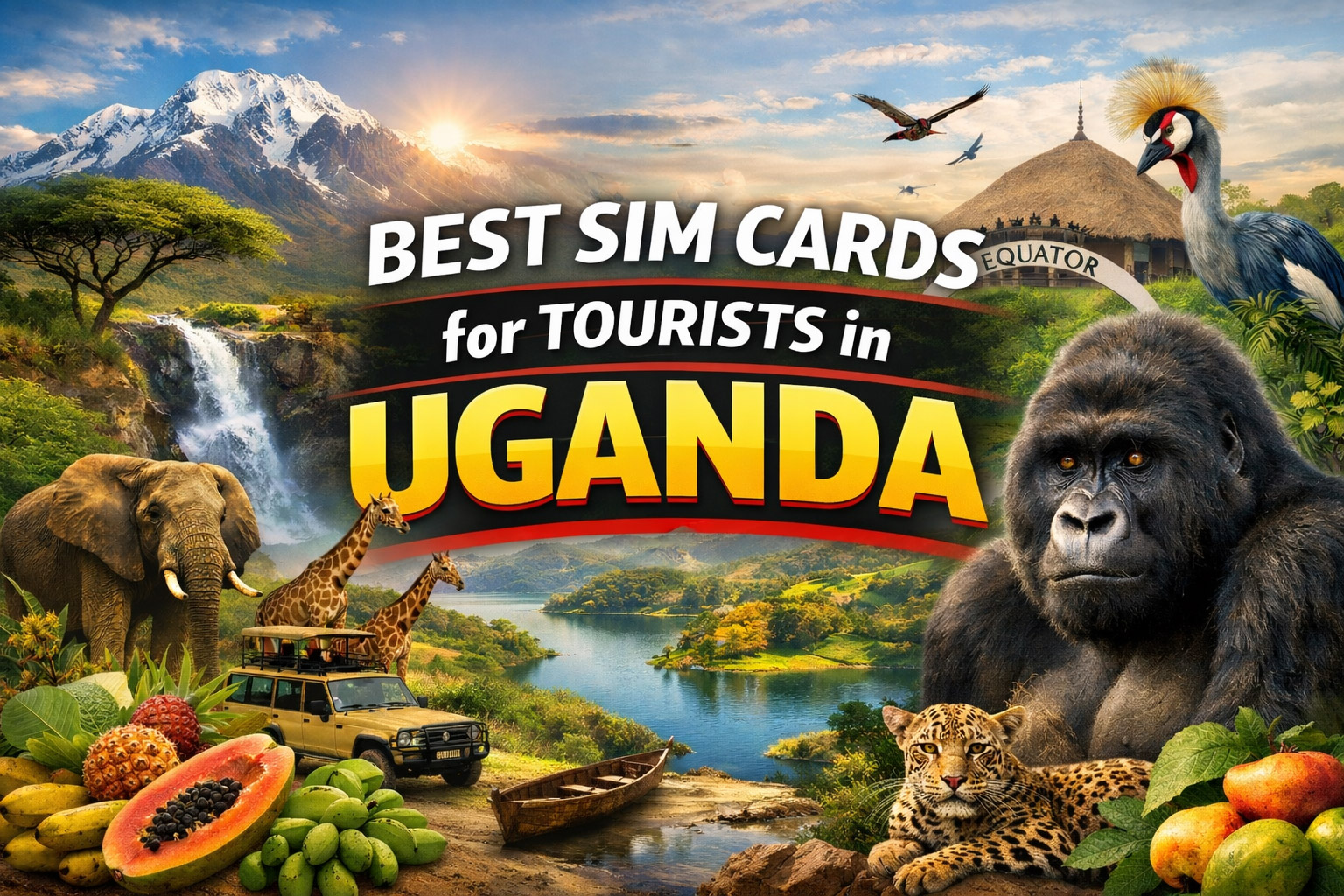 best prepaid sim card uganda for tourists