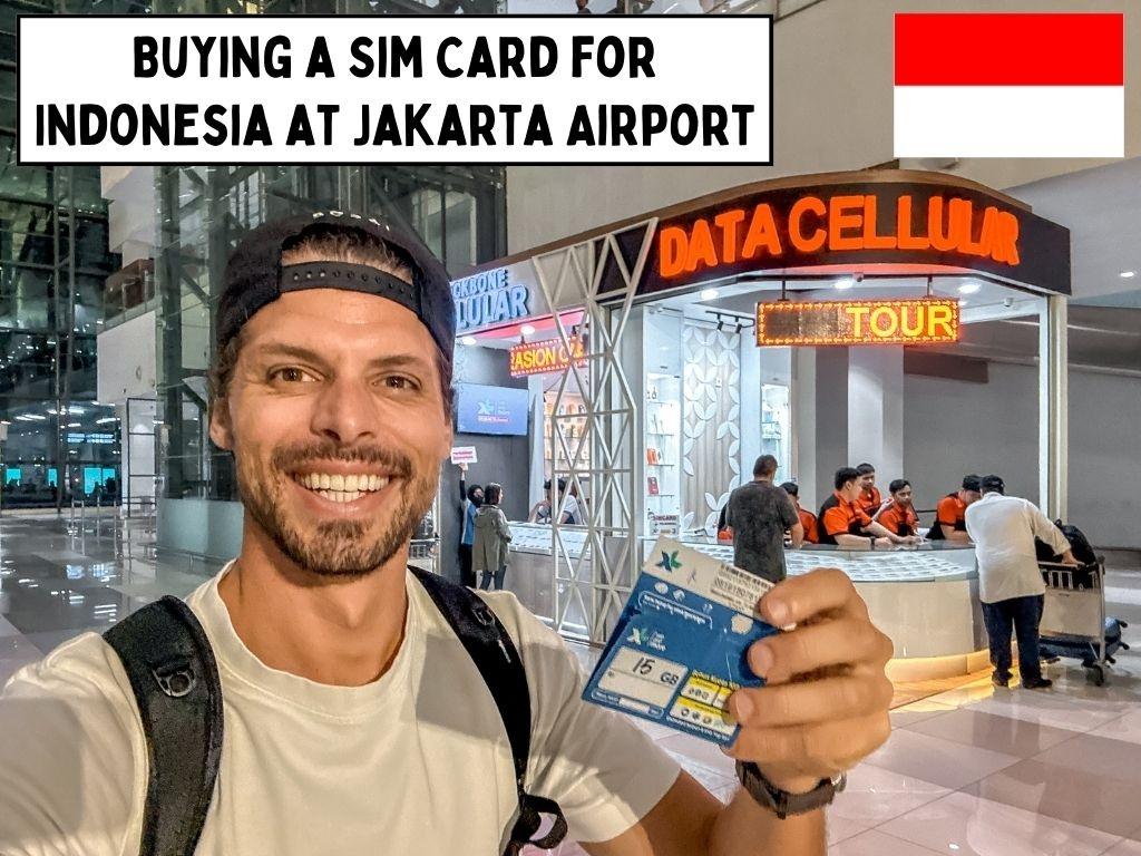How To Buy a Sim Card at Jakarta Airport