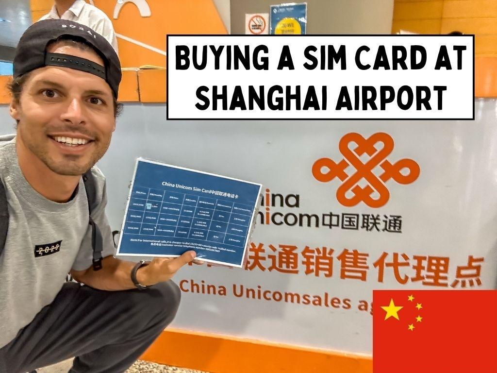 How To Buy a SIM Card at Shanghai Airport