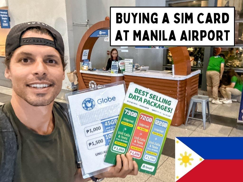 How To Buy a Sim Card at Manila Airport