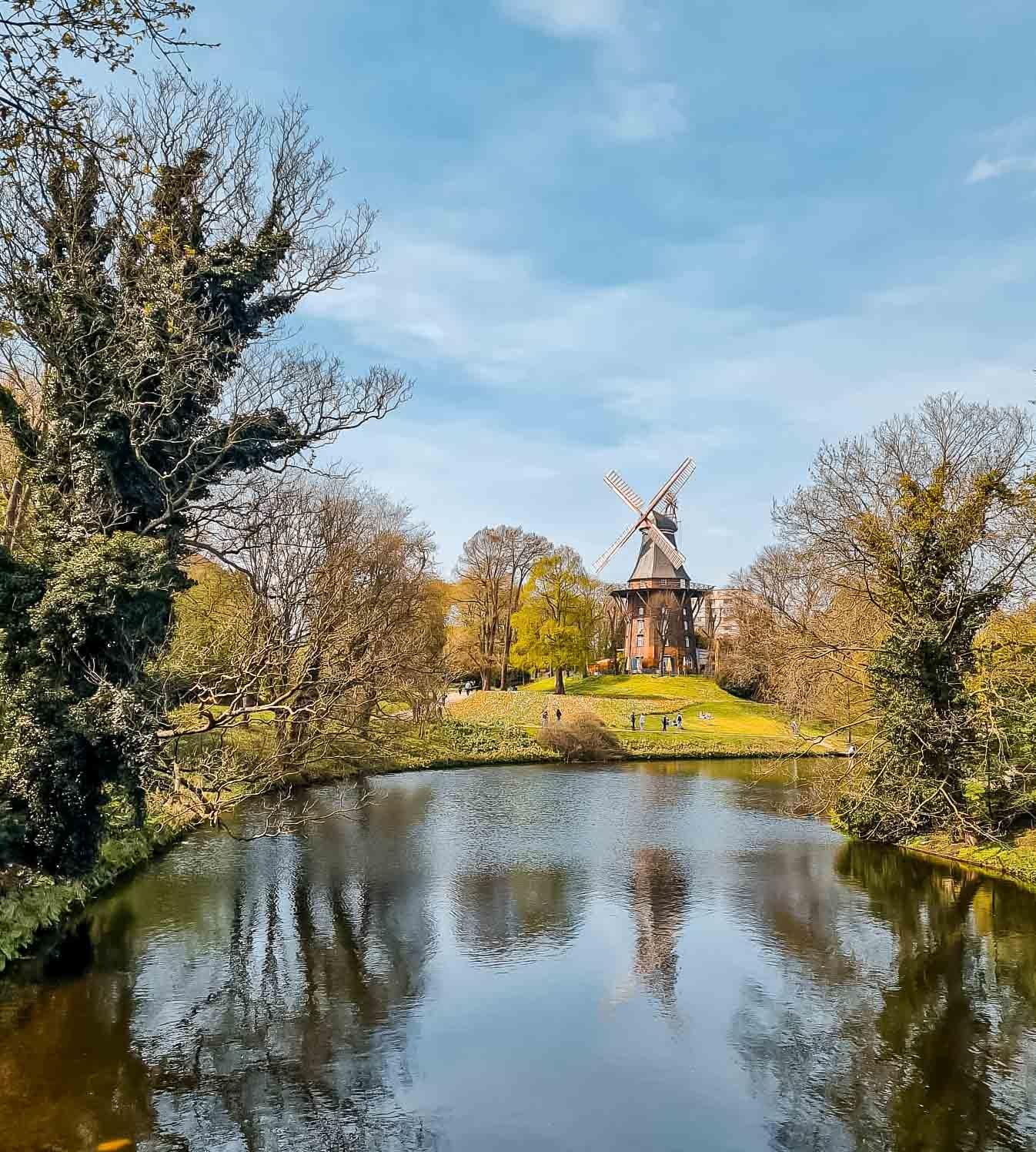 City park bremen windmill
