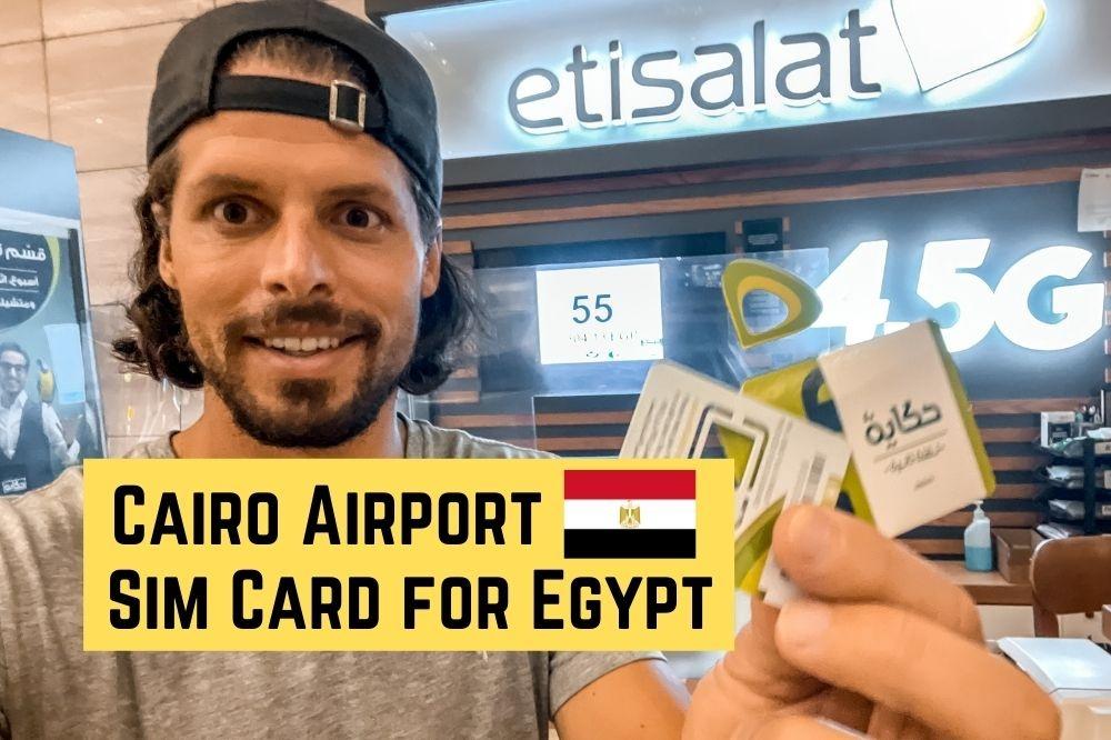 Buying a SIM Card at Cairo Airport