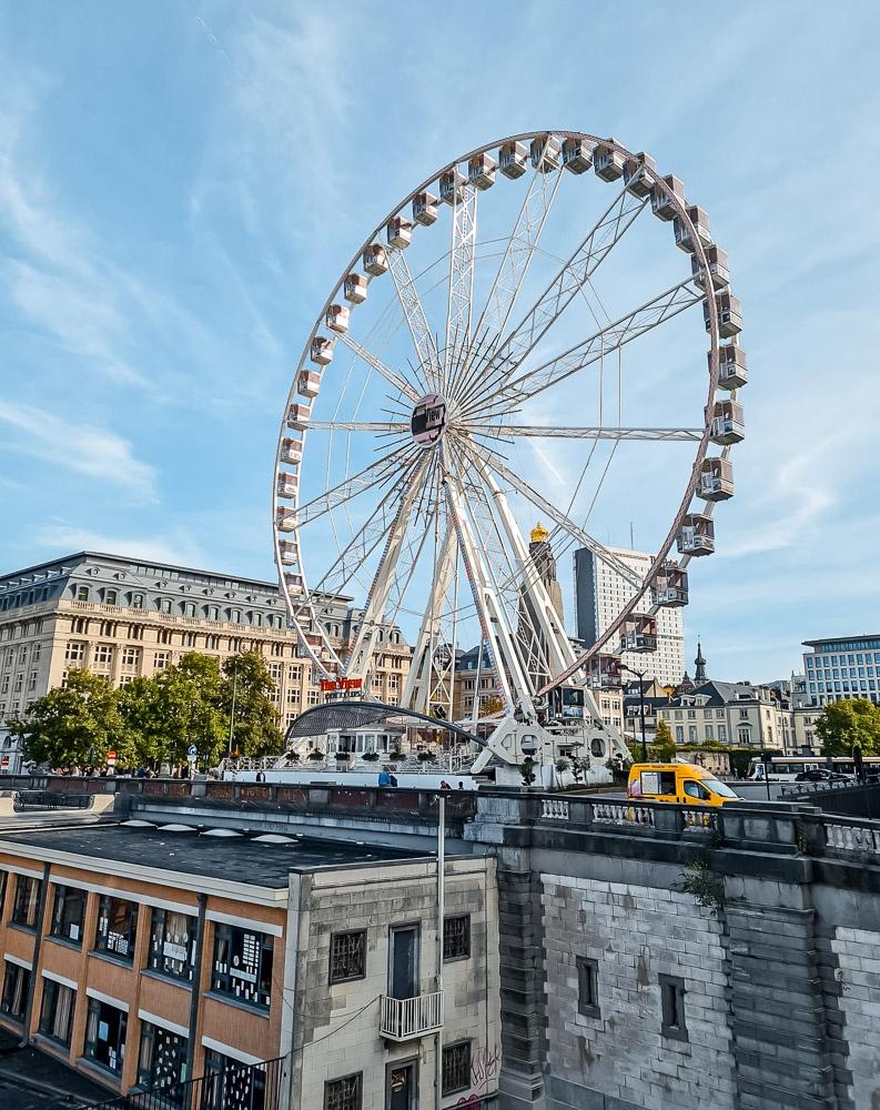 ferriswheel Poelaert brussels