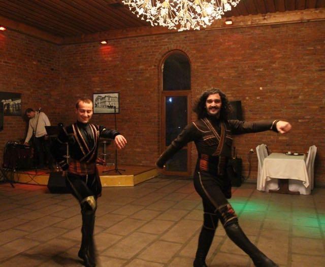 georgian folk dance performance