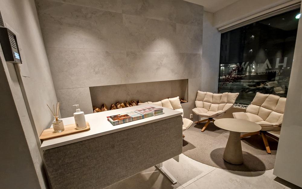 HAAWE boutique hotel rovaniemi reception and lobby