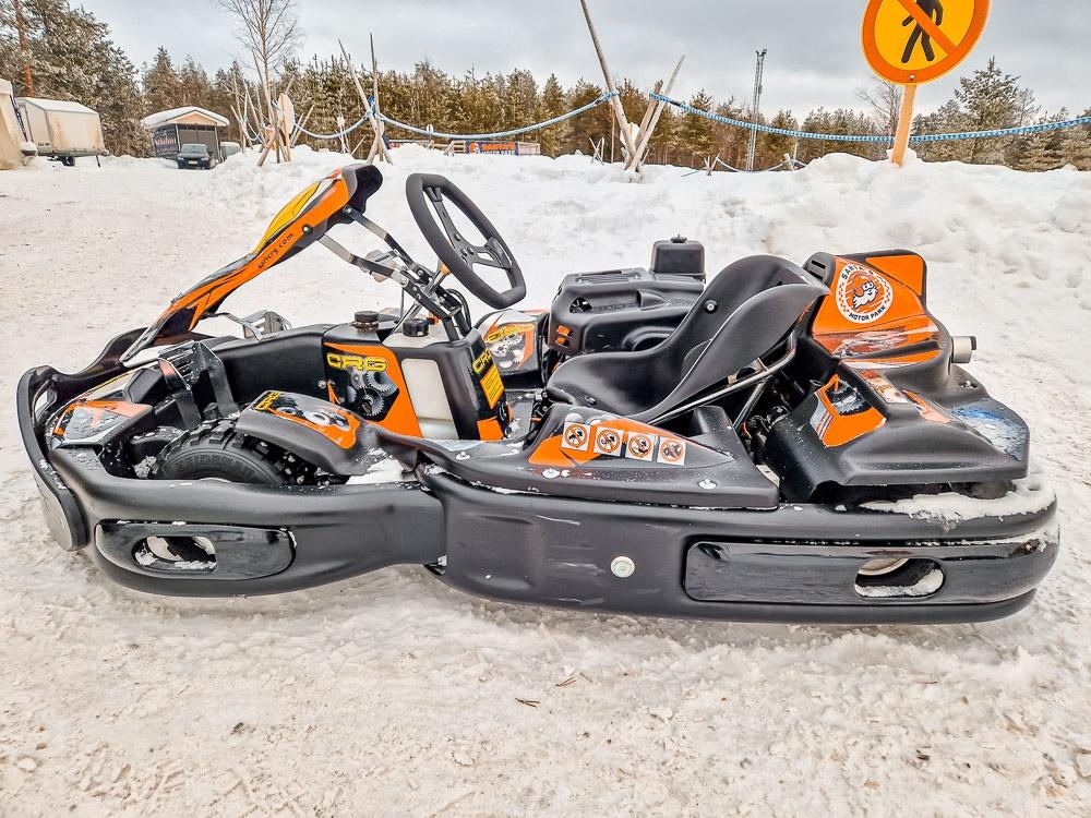 ice karting rovaniemi