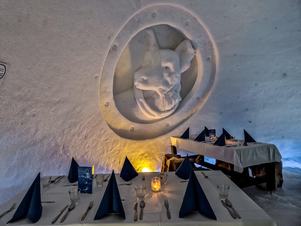 Ice Restaurant Santa Claus Village