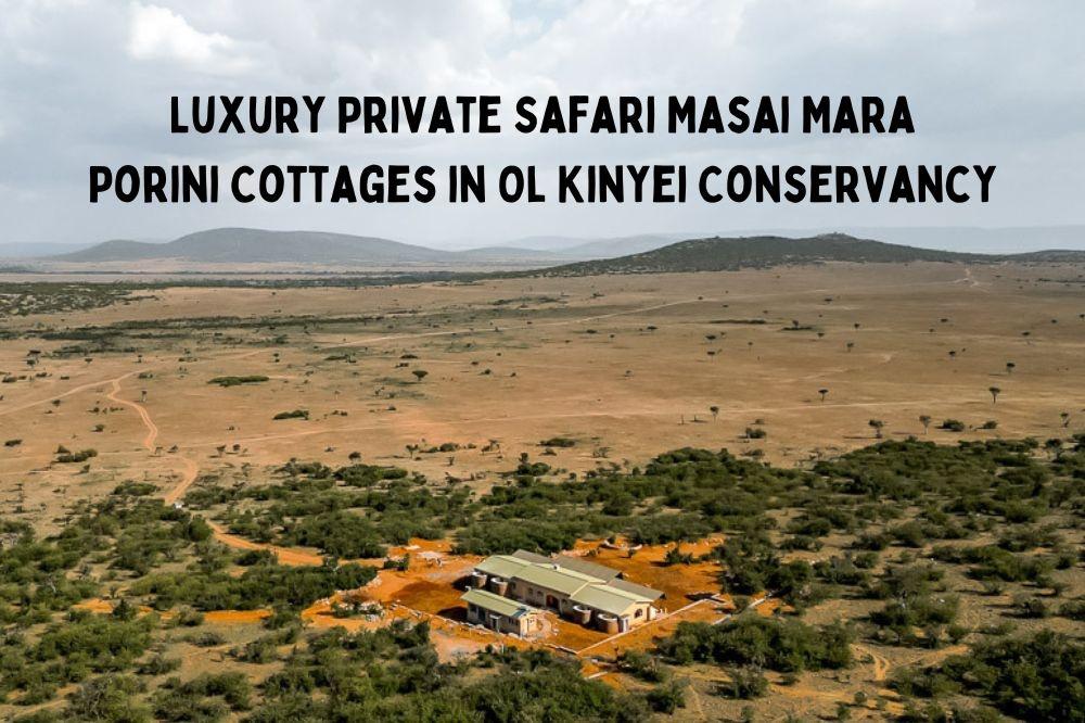 Porini Cottages Safari Lodge in Masai Mara