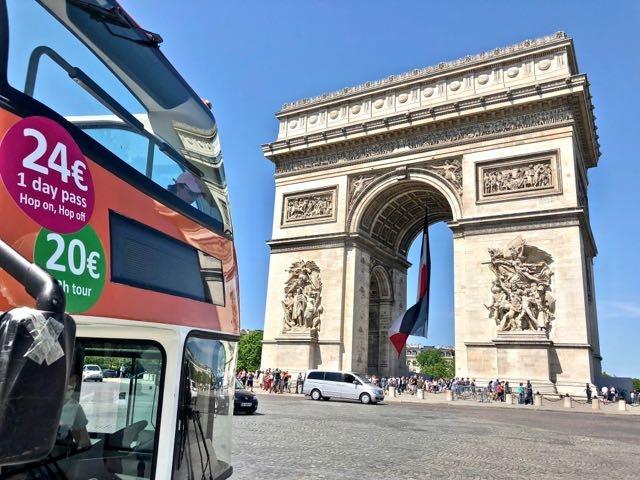 open bus tour paris