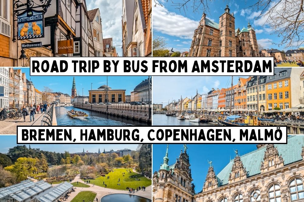 Road trip from Amsterdam to Malmö by bus