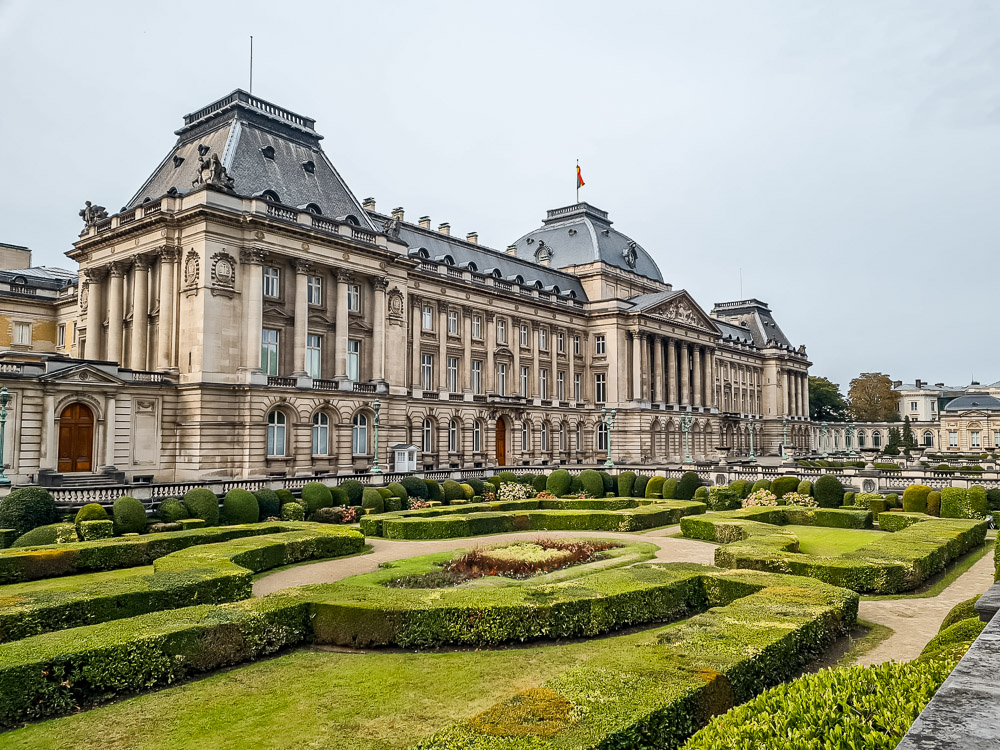 Royal Palace near hill of the arts
