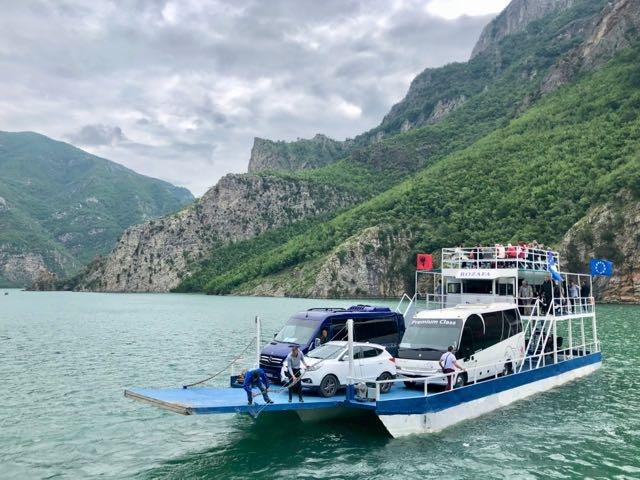 rozafa ferry from koman