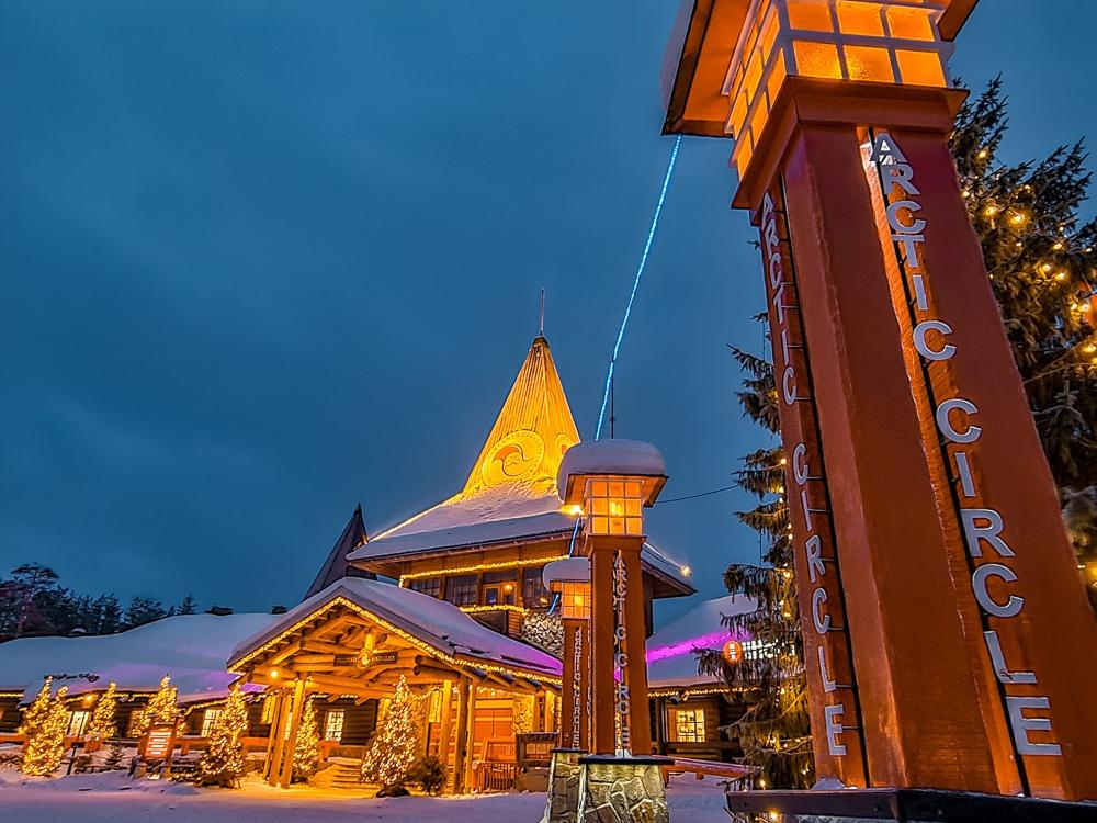 Santa Claus Village Arctic Circle Winter