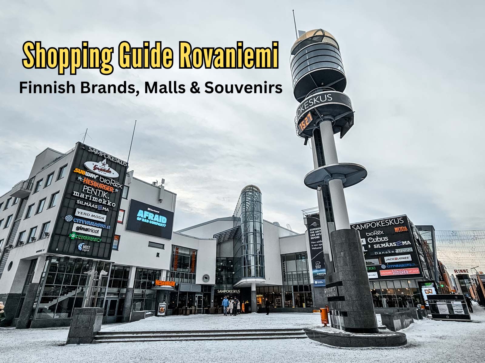 shopping guide rovaniemi