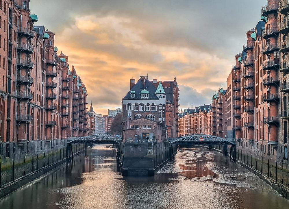 Speicherstadt Wasserschloss hamburg
