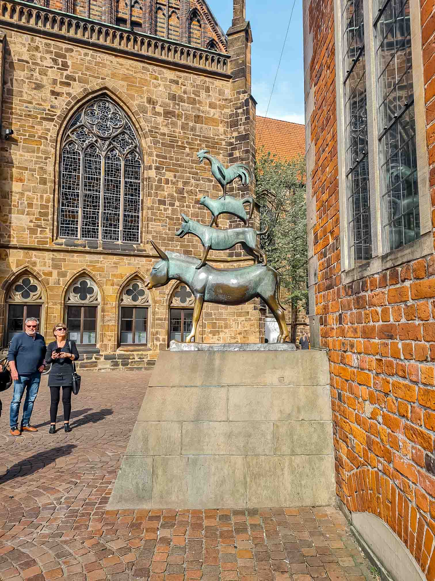 Stadtmuzikanten statue bremen