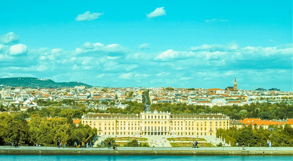 View from Gloriette Schonbrunn
