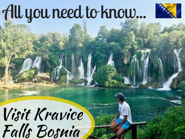 visit kravice waterfalls bosnia
