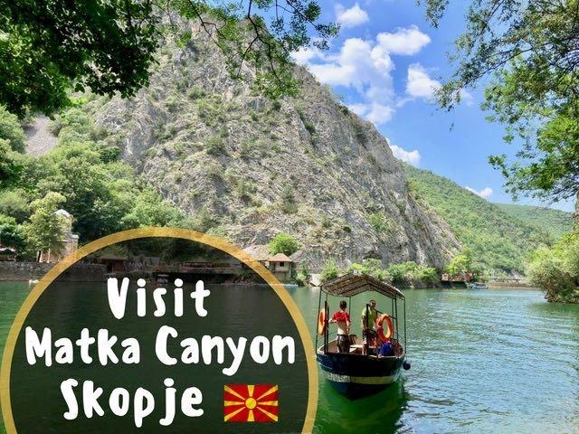 visit matka canyon skopje