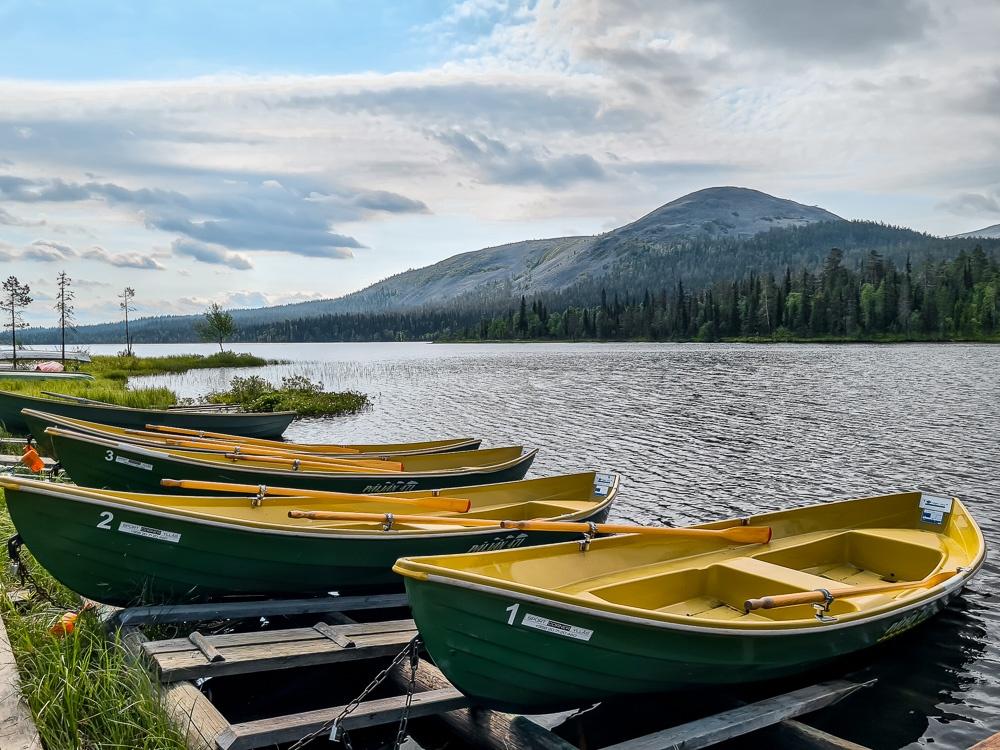 Yllas Pallas Yllastunruri National Park rowing 1