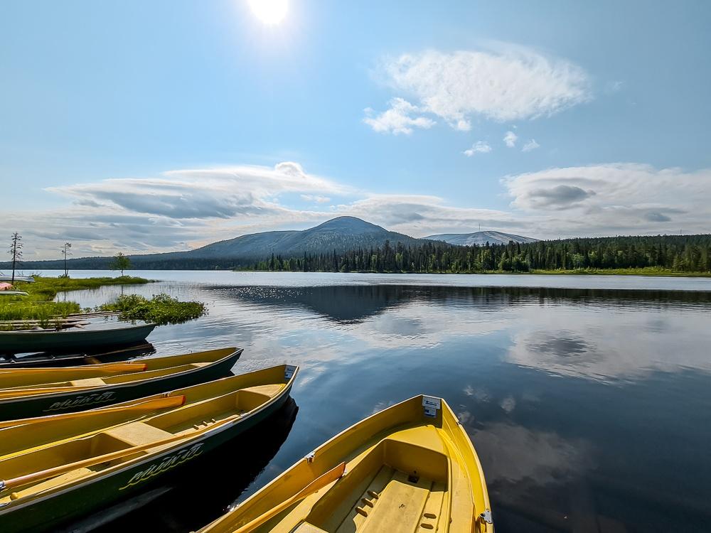 Yllas Pallas Yllastunruri National Park rowing 5