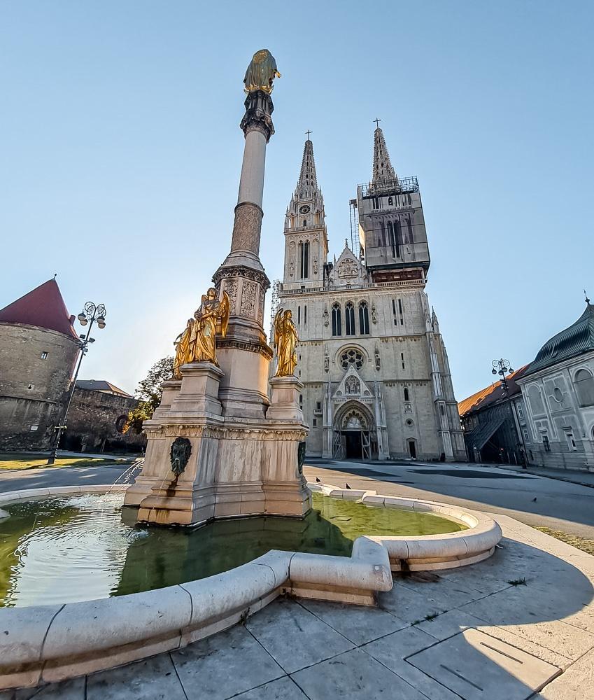 Zagreb Cathedral Upper town