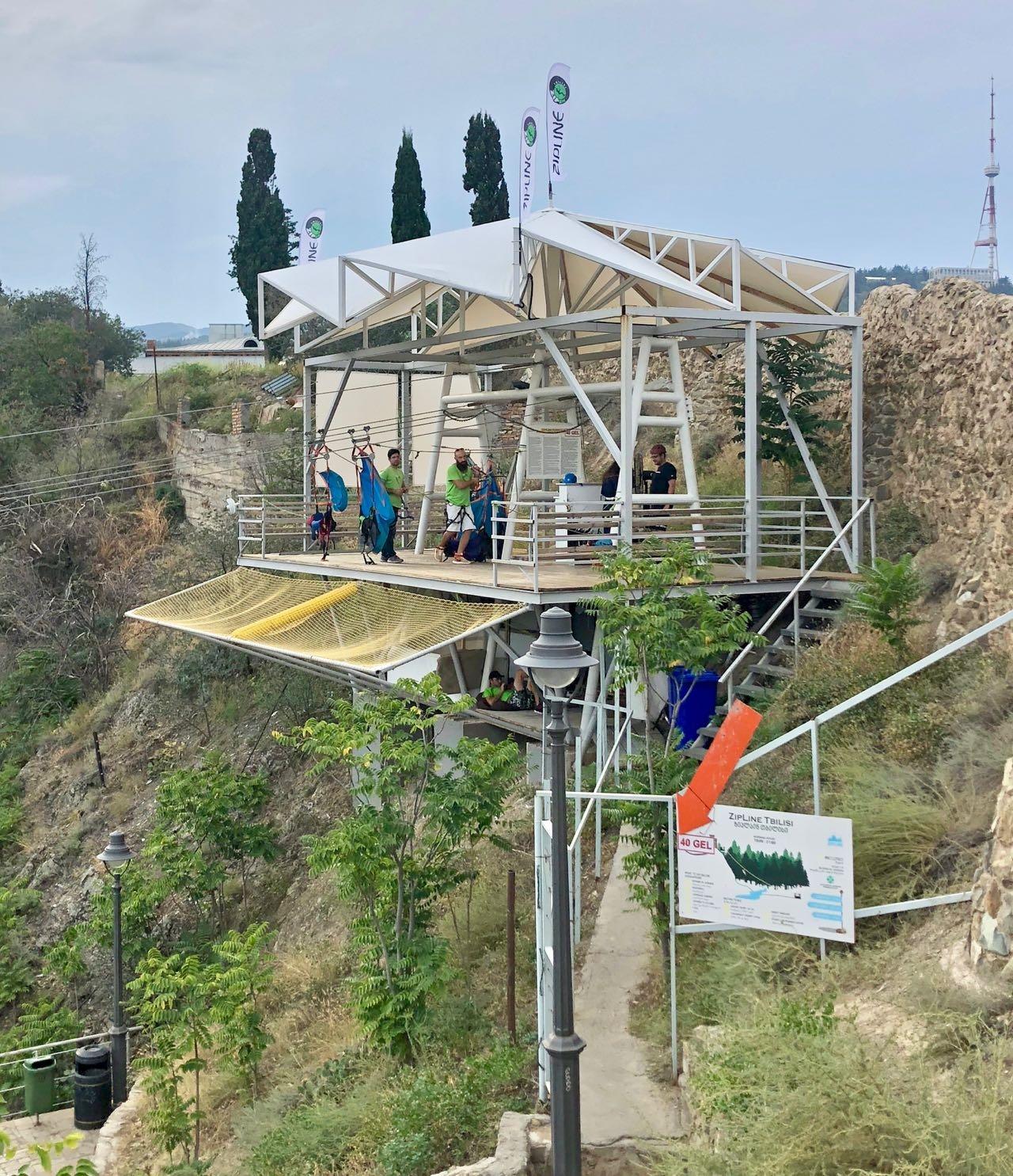 zip line tbilisi 1