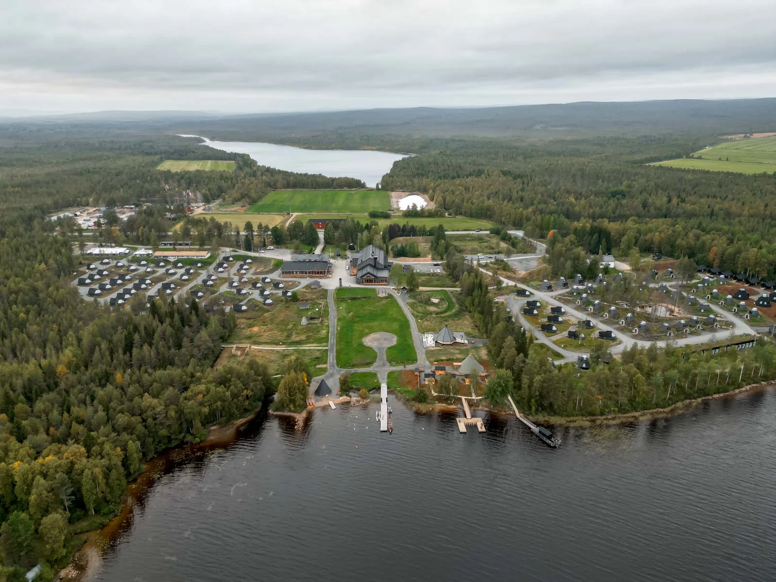 apukka resort drone