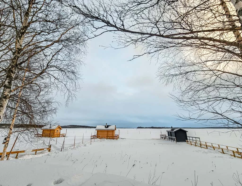 apukka resort rovaniemi lakeside sauna 1