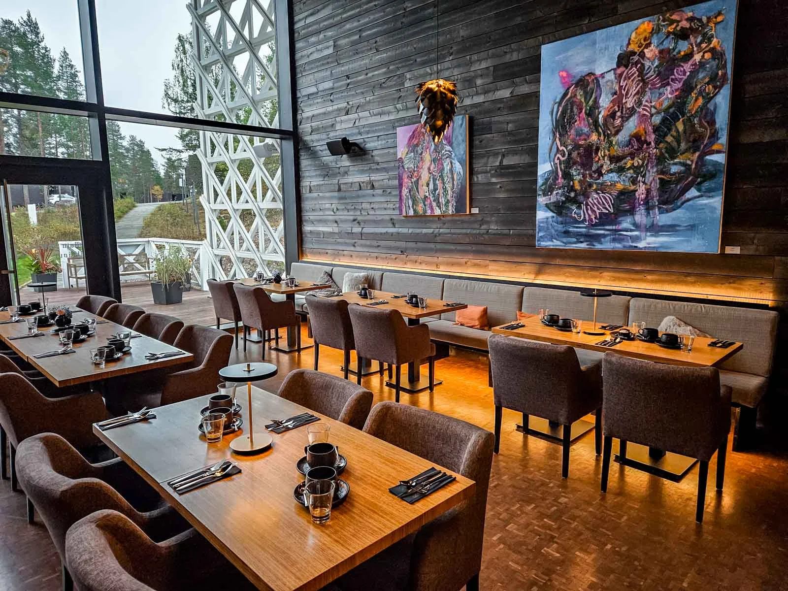 arctic treehouse hotel rakas restaurant 6