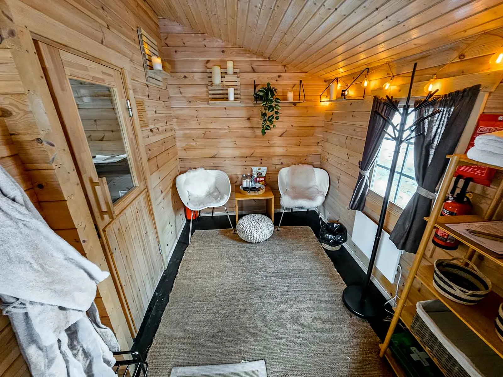 arctic treehouse lappish sauna 2