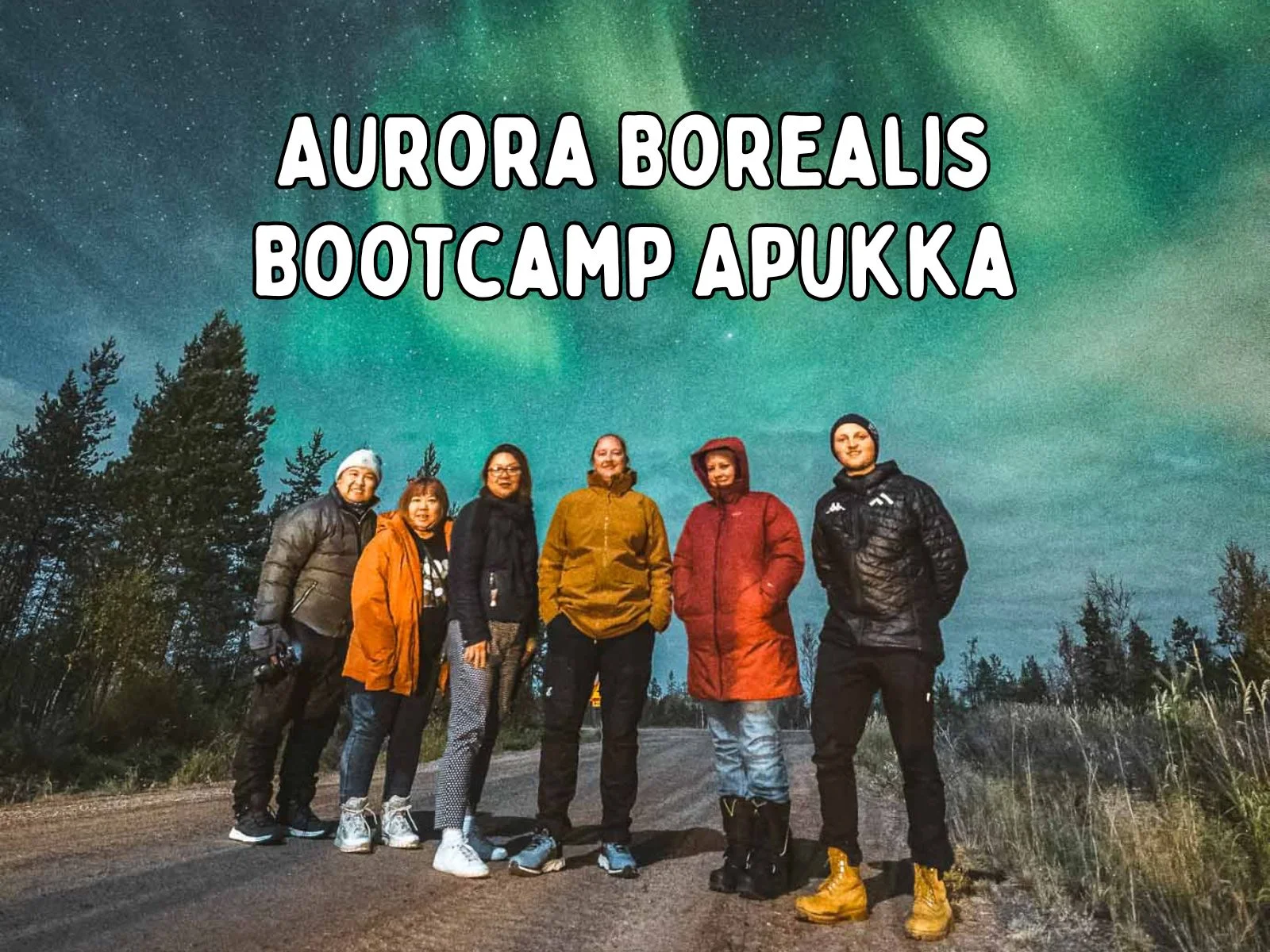 aurora borealis bootcamp apukka lapland