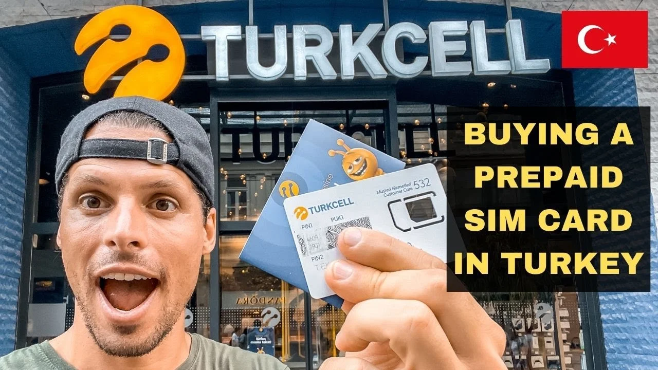 How To Buy a Prepaid Tourist SIM Card in Turkey