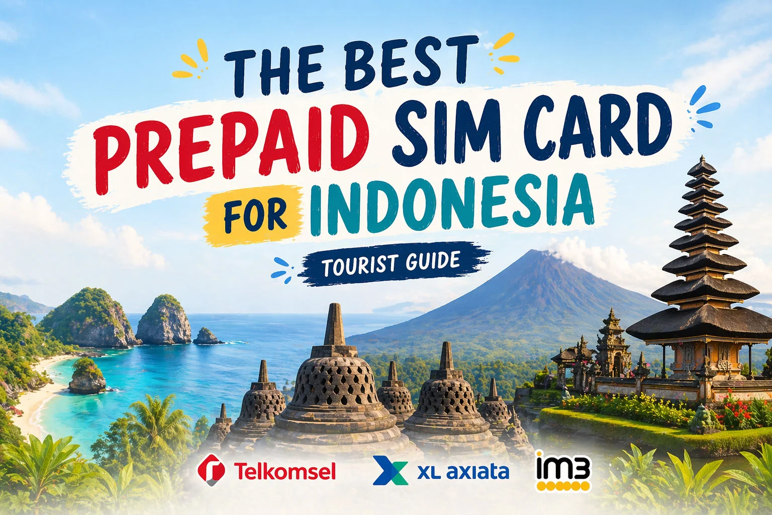 best prepaid SIM card Indonesia