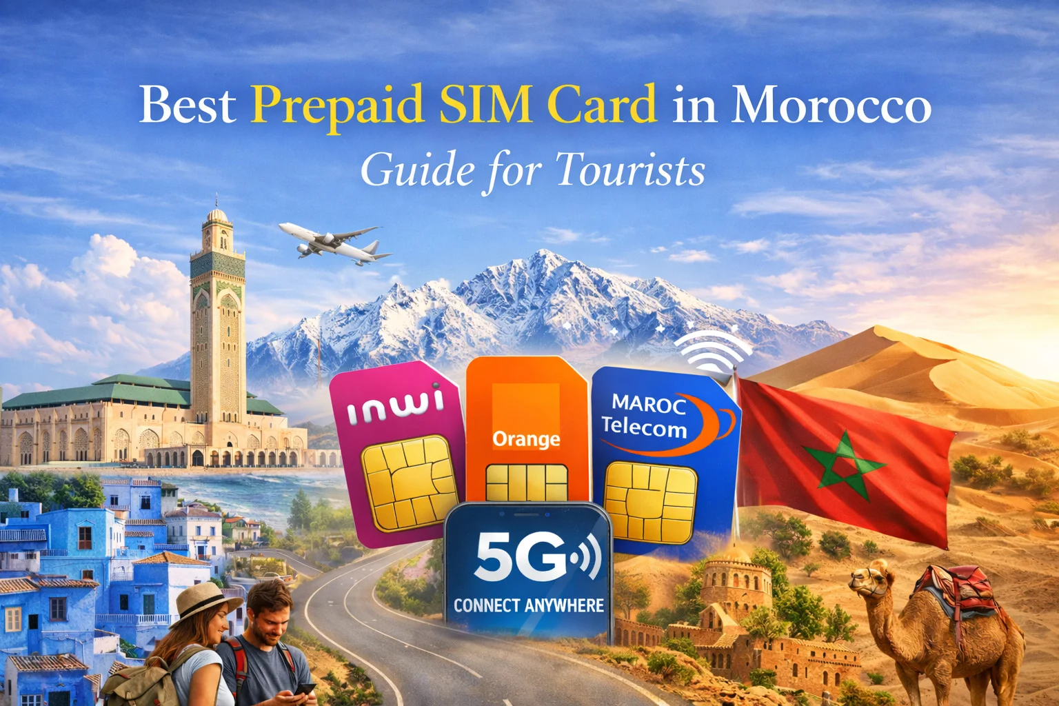 best tourist SIM card for Morocco travel 