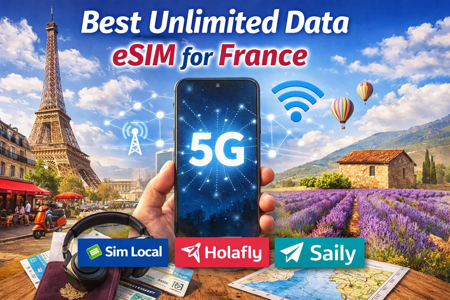 best unlimited data eSIM for France
