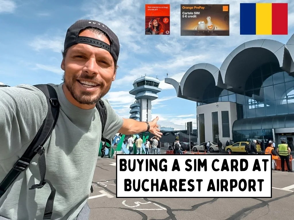 buying a sim card at bucharest airport