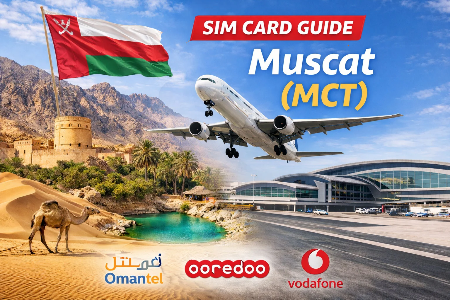 buying a SIM card at Muscat Airport