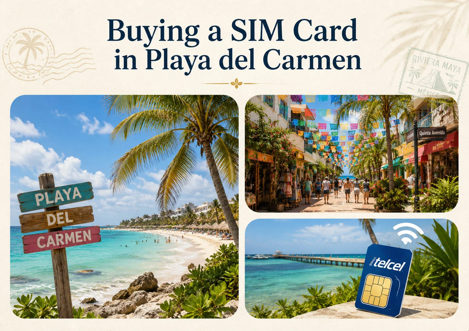 buying a SIM card in Playa del Carmen