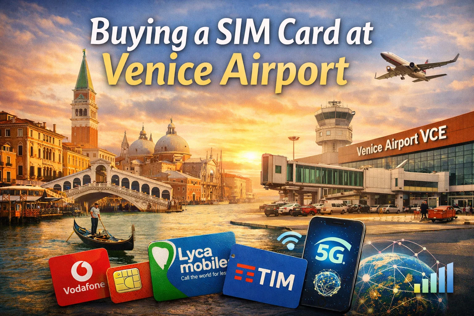 buying sim card at venice airport