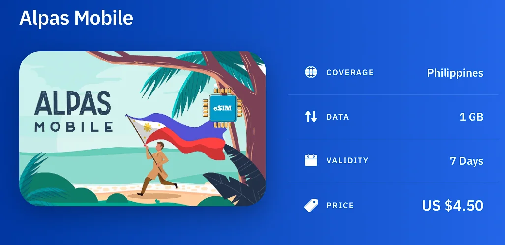 cheapest esim card for philippines