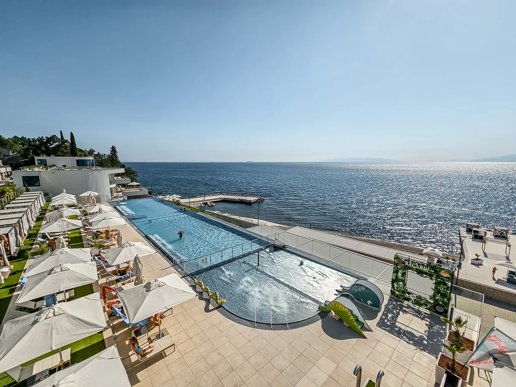 hilton rijeka costabella resort spa pool view