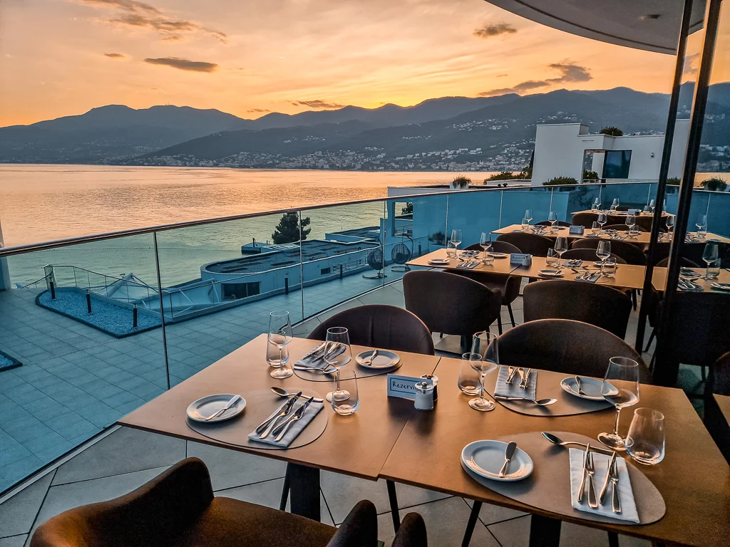 hilton rijeka costabella resort spa the kitchen outdoor seating