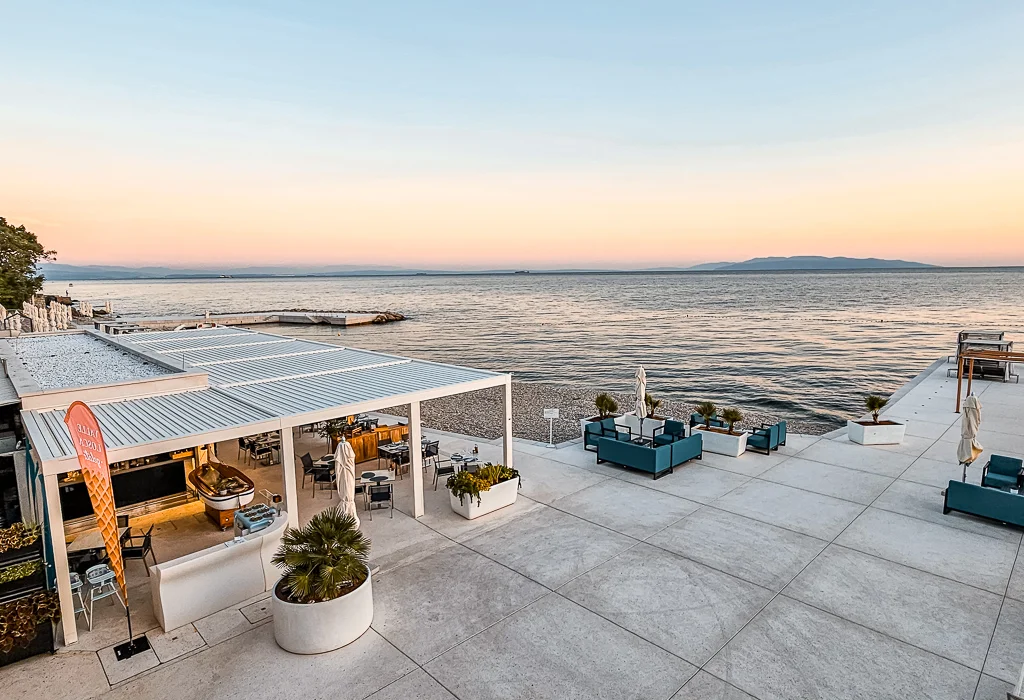 hilton rijeka costabella resort spa Jedro beach